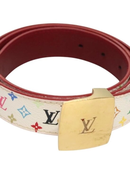 LOUIS VUITTON Multicolor Ceinture Care Belt 37.8\